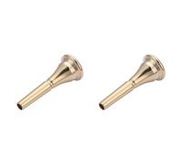 MQODLFP French Horn Mouthpiece Kit Includes 2 Pcs French Horn Mouth Piece for Adults Children and Beginners Musical Instrument-A