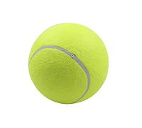 MQODLFP Pet Bite Toy 24CM Giant Tennis Ball for Dogs Chew Toy Inflatable Tennis Ball Signature Pet Toy Ball Supplies