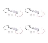 MQODLFP Set of 4 Electric Guitar Humbucker Pickup Neck Bridge Pickups for LP Guitar Accessories Chrome