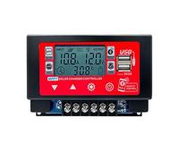 MQODLFP WiFi Bluetooth Solar Charge Controller 60A MPPT Controller with LCD Display Dual USB Support 12V/24V/36V/48V/60V