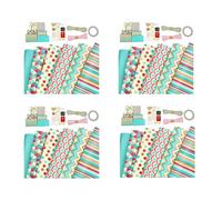MQODLFP Wrapping Paper Sheets,for Christmas Birthday Wrapping Paper Set 24Pcs Gift Wrap Papers,Present