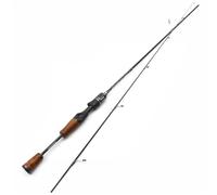 MQPALZKD 1.39 Meter Carbon Solid Wood Handle Road Rod, Catapult Fishing Rod, Straight Handle Gun Handle Rod(D)