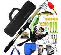 MQPALZKD 1.8 Way Sub Rod Set Fishing Rod Set Fishing Wheel Set Fishing Gear Set