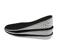 MQPALZKD 1 Pair Hard Breathable Memory Foam Height Increase Insole Heel Lifting Inserts Shoe Lifts Shoe Pads Elevator Insoles for Unisex(3.3cm)