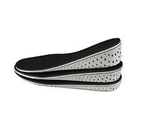MQPALZKD 1 Pair Hard Breathable Memory Foam Height Increase Insole Heel Lifting Inserts Shoe Lifts Shoe Pads Elevator Insoles(3.3cm)