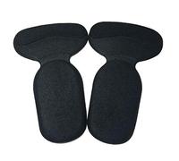 MQPALZKD 1 Pair Orthopedic Insole T-Shape Silicone Non Slip Cushion Foot Heel Protector Liner Shoe Insole Pads(Svart)