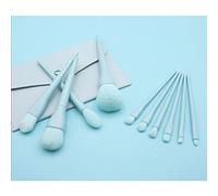 MQPALZKD 10 Makeup Brush Set Full Set Of Loose Powder Brush Beauty Tools Eye Shadow Brushes Repair Brush(A)