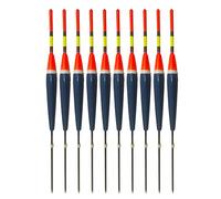 MQPALZKD 10pcs Collection Fishing Bobbers Cork Floats Kit Antenna Balsa Wood 2g/3g Buoy Fishing Tackle corchos de pesca