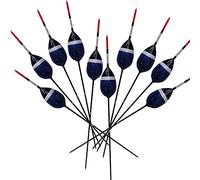MQPALZKD 10pcs Collection Fishing Bobbers Cork Floats Kit Antenna Balsa Wood 2g/3g Buoy Fishing Tackle corchos de pesca