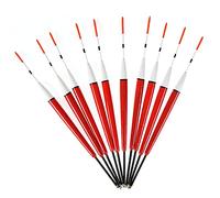 MQPALZKD 10pcs/pack Floating Buoy Charms Fishing Floats Bobbers Kit Fishing Accessories Pesca schwimmer zum fischen