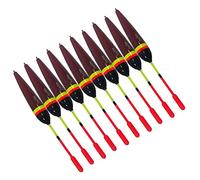 MQPALZKD 10pcs/Set Fishing Bobbers Cork Floats Balsa Kit Wood Buoy 5g/14.5cm Buoyancy 3g Fishing Accessories Pesca