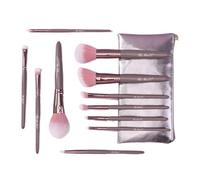 MQPALZKD 11 pieces of makeup brush, full set of handle powder brush, eye shadow brush