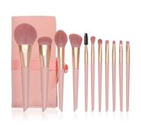 MQPALZKD 11 pieces of makeup brush set powder make-up eye shadow beauty tools