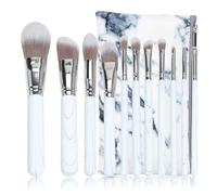 MQPALZKD 11pcs stone makeup brushes set soft hair powder blusher powder makeup brush