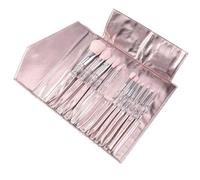 MQPALZKD 12 Pcs Makeup Brushes Transparent Handle Beauty Tools Eye Shadow Brush Foundation Make-up Brush