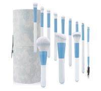 MQPALZKD 12 pieces of makeup brush set beginner's full set of soft hair powder eye shadow beauty brush makeup tools