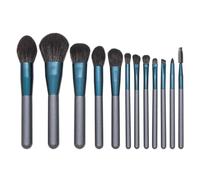 MQPALZKD 12 pieces of makeup brush set powder eye shadow brush, full set of beauty tools