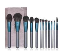 MQPALZKD 12 pieces of makeup brush set powder eye shadow brush, full set of beauty tools