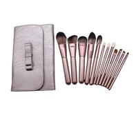 MQPALZKD 12 pieces of makeup brush set powder eye shadow brush full set of beauty tools