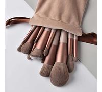 MQPALZKD 12PC Professional Make-up Brush Set Beauty Blush Brush Foundation Concealer Brush Dark Makeup Brushes