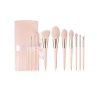 MQPALZKD 12Pcs Light Makeup Brushes Set Soft Nylon Hair Foundation Blusher Lip Eyeshadow Cosmetics Blending Make Up Brush Kit(A)