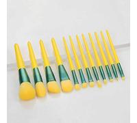 MQPALZKD 12Pcs Makeup Brushes Set Cosmetic Eye Shadow Foundation Blush Blending Beauty Make Up Brush Tool(D)