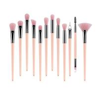 MQPALZKD 12PCS Makeup Brushes Set Eye Shadow Eyeshadow Brushes Foundation Extension Make Up Brush Kits(D)