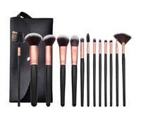 MQPALZKD 13 pieces of black makeup brush set, full set of powder eye shadow beauty tools