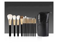 MQPALZKD 13 Sets Of Makeup Brushes Brushed Gold Tube Makeup Brush Set Foundation Brushes