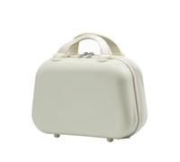MQPALZKD 14 inch Large Capacity Portable Luggage, Women's Zipper Lock, Cosmetics Storage Bag, Boarding Mini Suitcase