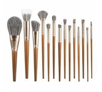 MQPALZKD 14 Piece Makeup Brush Set Eye Shadow Brush Detail Brush Super Soft Powder Brush