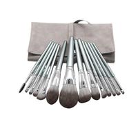 MQPALZKD 14 pieces of makeup brush set, complete set of powder eye shadow brush, convenient makeup tools