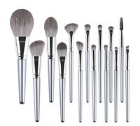 MQPALZKD 14pcs Hatsumi Makeup Brush Set Beginner Loose Powder Eyeshadow Blush Highlighter