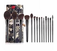 MQPALZKD 14pcs Makeup Brushes Set Fiber Hair Beauty Tools Eyeshadow Brushes Makeup Storage Brush Bag