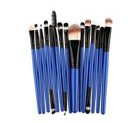MQPALZKD 15Pcs Makeup Brushes Set Eye Shadow Foundation Eyeliner Eyelash Lip Make Up Brush Cosmetic Beauty Tool Kit(D)