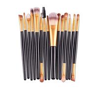 MQPALZKD 15Pcs Makeup Brushes Set Eye Shadow Foundation Eyeliner Eyelash Lip Make Up Brush Cosmetic Beauty Tool Kit(3-pack)