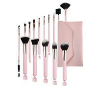 MQPALZKD 16 Soft Fiber Hair Makeup Brush Set Eye Shadow Brush Highlighting Brush Makeup Tools