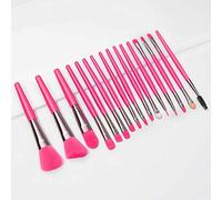 MQPALZKD 16pcs makeup brushes Set fluorescent series Eye Shadow Blending Eyeliner Eyebrow Make up Brush Neon Brush beauty tools(A)