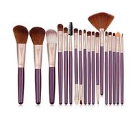 MQPALZKD 18 PCs Makeup Brush Blush Powder Foundation Brush eye Shadow Brush Beauty Tools