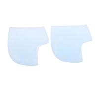 MQPALZKD 2 Pair Gel Silicone Heel Protectors Socks Pedicure Moisturizing Feet Pain Relief Heels Foot Care(D)