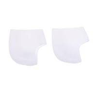 MQPALZKD 2 Pair Gel Silicone Heel Protectors Socks Pedicure Moisturizing Feet Pain Relief Heels Foot Care(3-Pack)