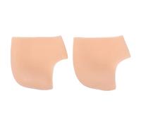 MQPALZKD 2 Pair Gel Silicone Heel Protectors Socks Pedicure Moisturizing Feet Pain Relief Heels Foot Care(A)