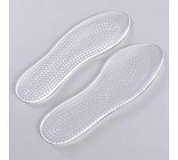 MQPALZKD 2 Pair Silicone Insoles High Heels Foot Cushion Arch Support Shoes Pads Transparent Shoes Pads(35-39)