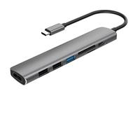 MQPALZKD 3.1 Type-C To Adapter 4K C Hub with .0 2. TF SD Reader Slot PD for Splitter