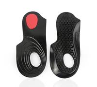 MQPALZKD 3/4 Length Orthopedic Insoles Flat Foot Orthotics Corrector Silicone Insoles Support Massaging Shoe Insole Pad(S)