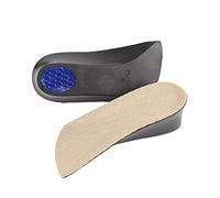 MQPALZKD 3/4 Length Orthotics Insoles Best Insoles for Corrects Overpronation Fallen Arches Flat Feet Plantar Fasciitis Heel Spurs Bunion(Beige,2.5cm)