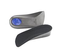 MQPALZKD 3/4 Length Orthotics Insoles Best Insoles for Corrects Overpronation Fallen Arches Flat Feet Plantar Fasciitis Heel Spurs Bunion(Svart,3.5cm)