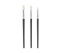 MQPALZKD 3 Pcs Hair Tapered Crease Blending Brush Eyeshadow Make up Cosmetic Kit Maquiagem Smudge eye Makeup Brushes