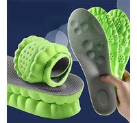 MQPALZKD 4D Shoes Insoles Super Soft Sports Insole for Feet Running Baskets Shoe Sole Arch Support Orthopedic Inserts(41-42)