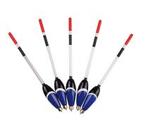 MQPALZKD 5 Pcs/Fishing Float Cork Wood Floating Float Bobbers Buoy Pesca 3+2g Balsa Floats Set Stopper Fishing Tackle Accessories
